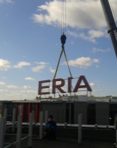 Demontaż reklamy w Świdniku.